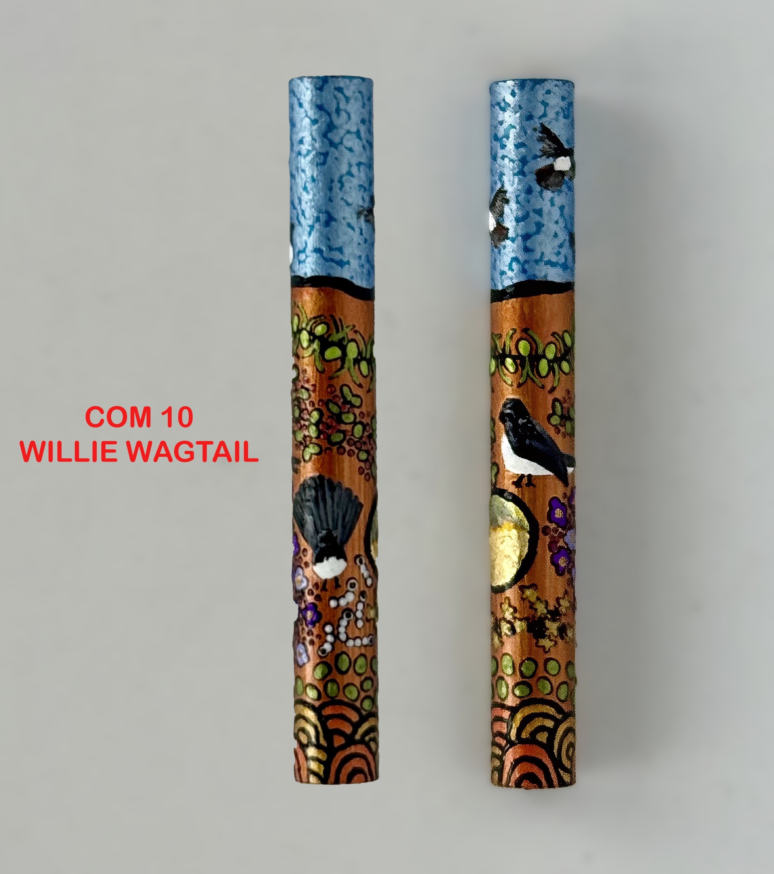 Com Rollerball Postable Aboriginal Art Pens