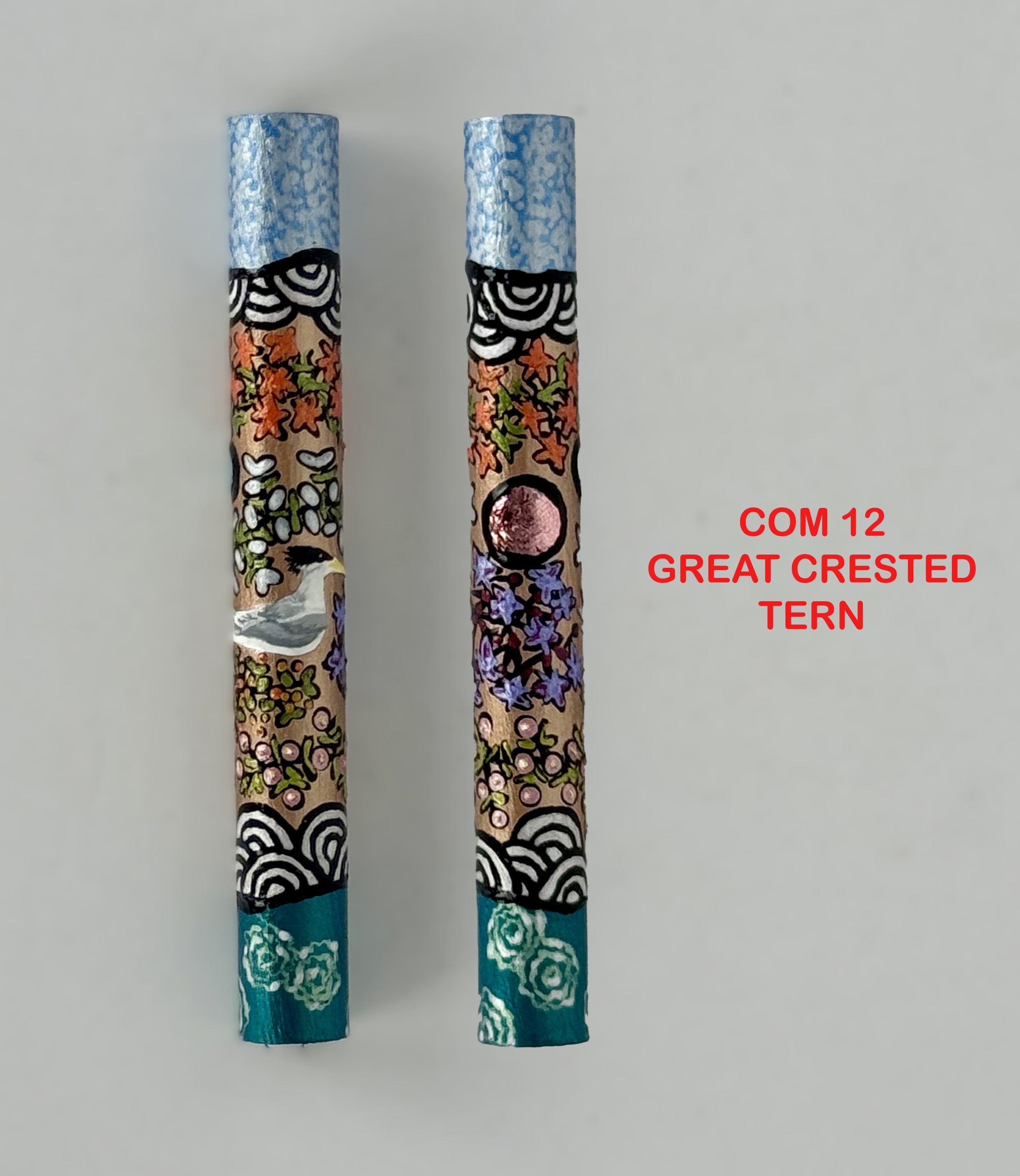 Com Postable Aboriginal Art Fountain Pens