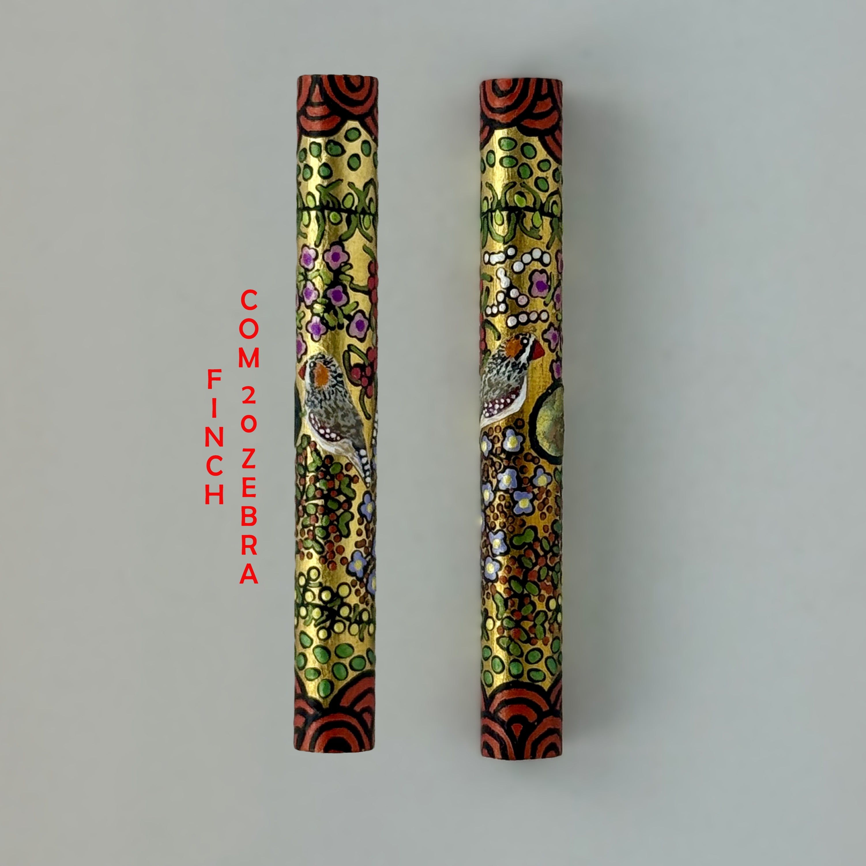 Com Rollerball Postable Aboriginal Art Pens