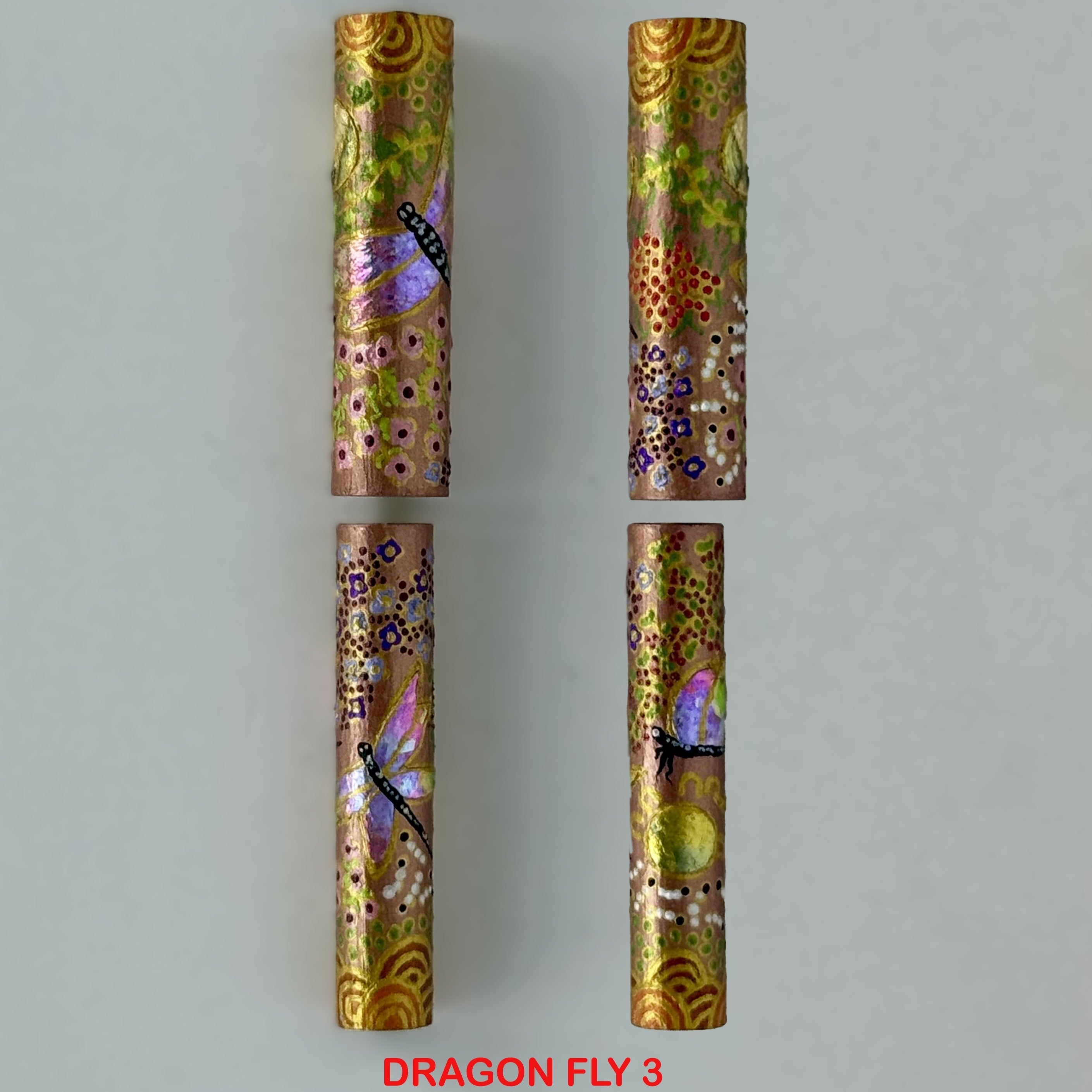 Jr Statesman II Postable Rollerball Pen with Hand painted Aboriginal Art