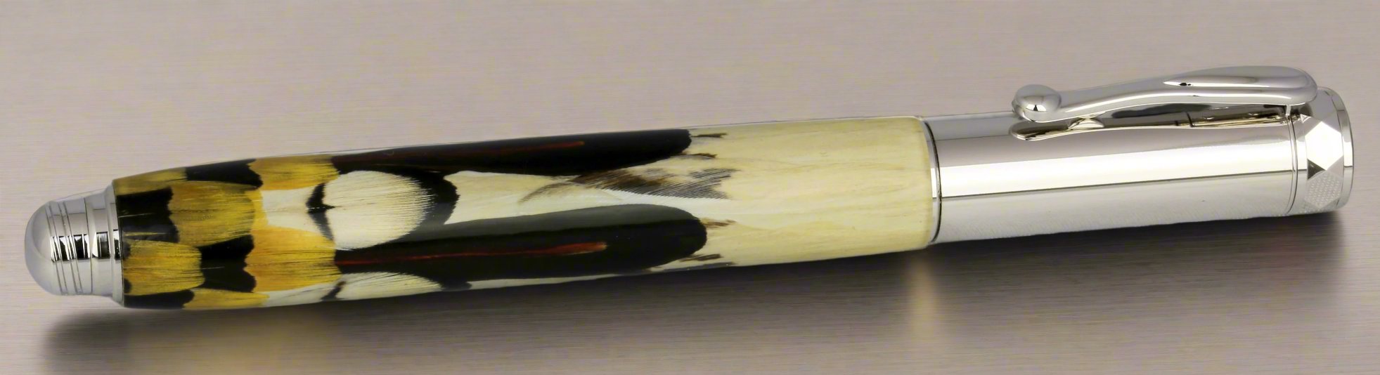 Limited Edition Com Rollerball Postable Fantastic Feathers Pens