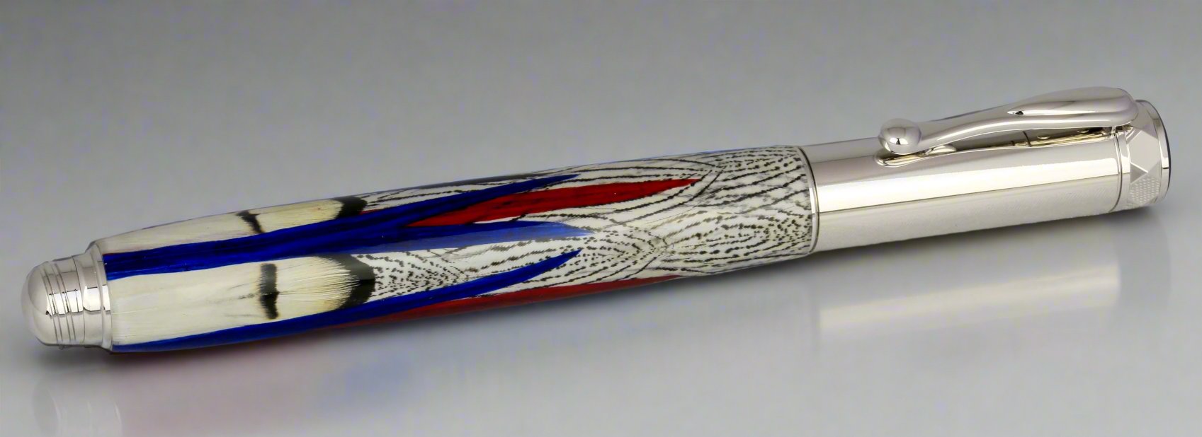 Limited Edition Com Rollerball Postable Fantastic Feathers Pens