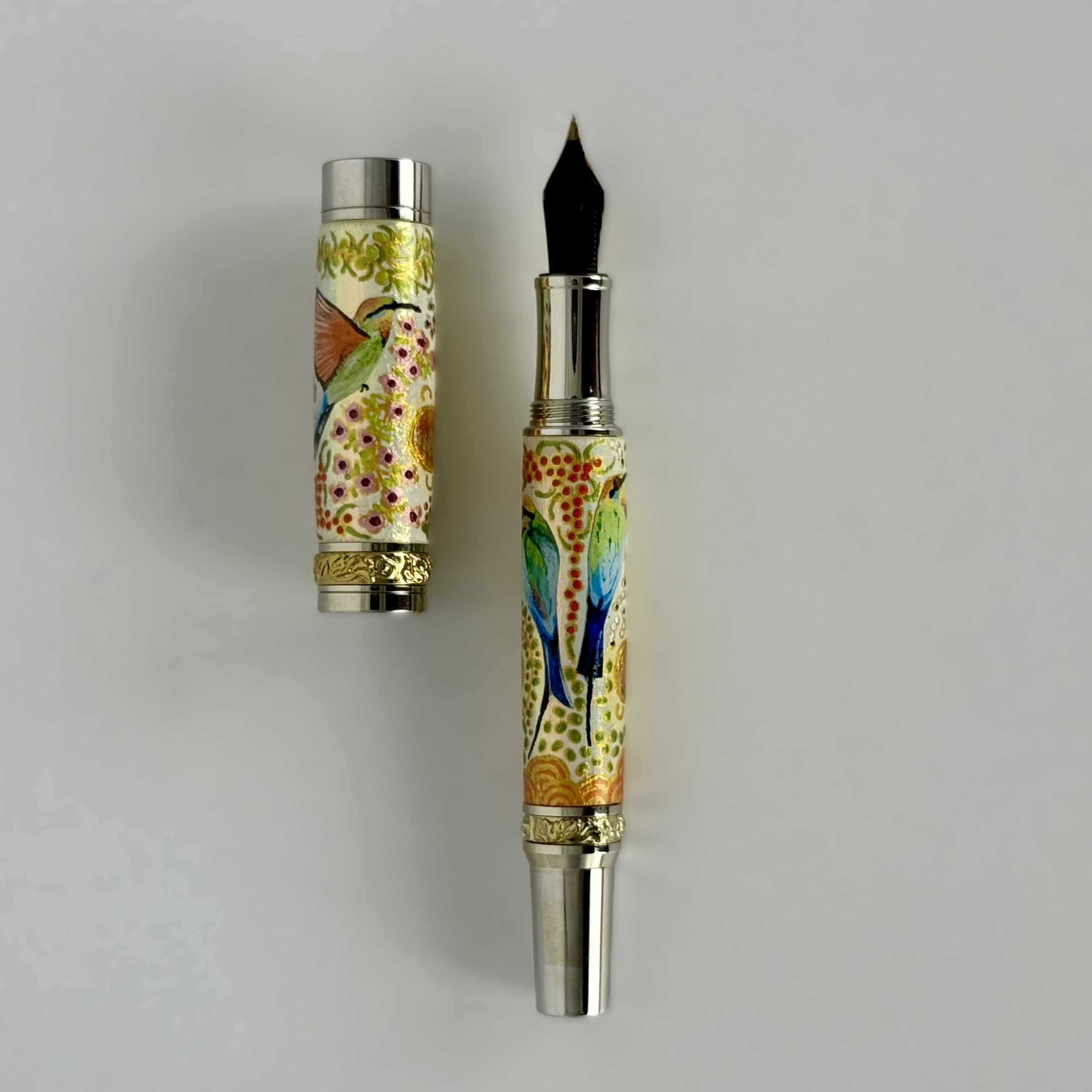 RH Aboriginal Hand painted Art Fountain Pens