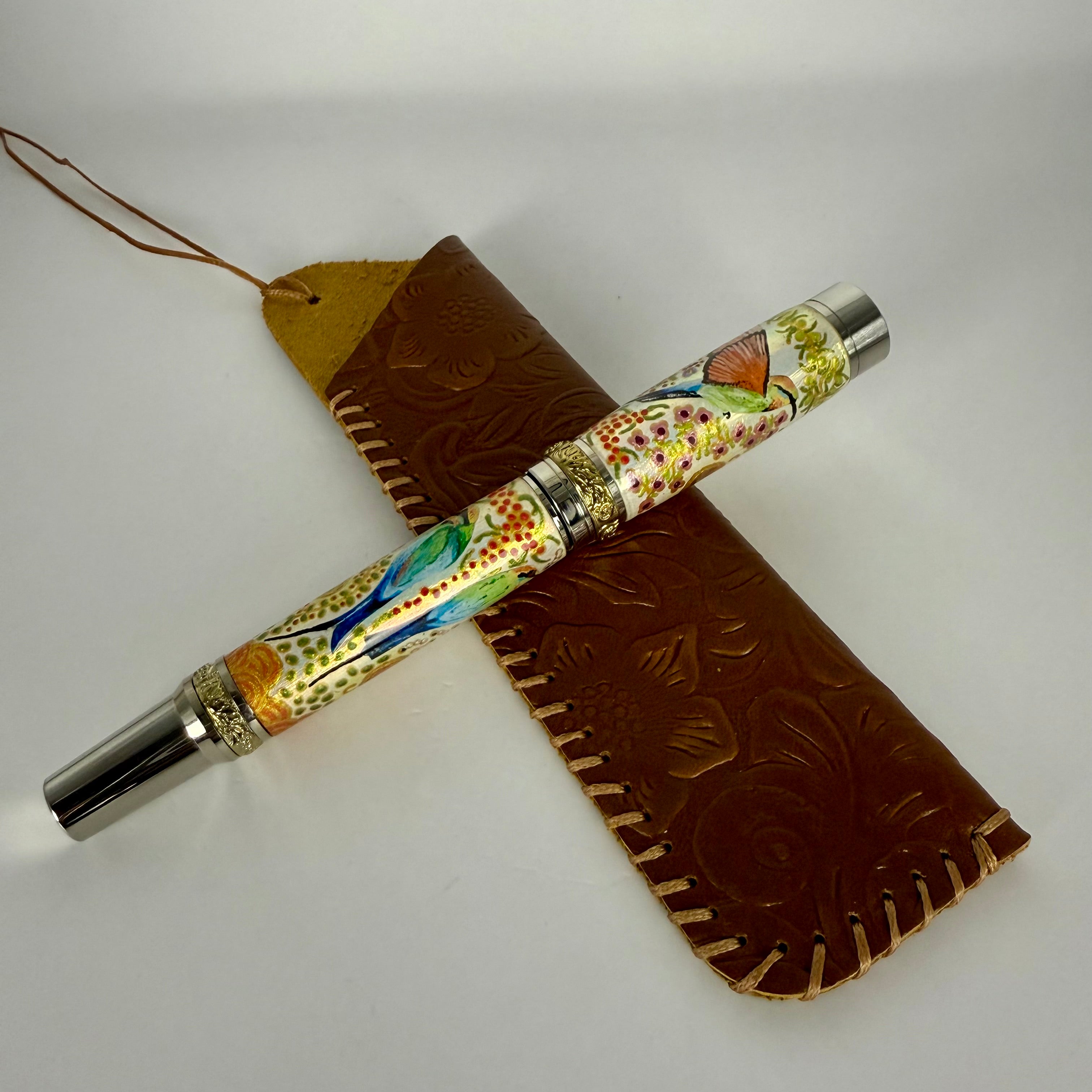 RH Aboriginal Hand painted Art Fountain Pens