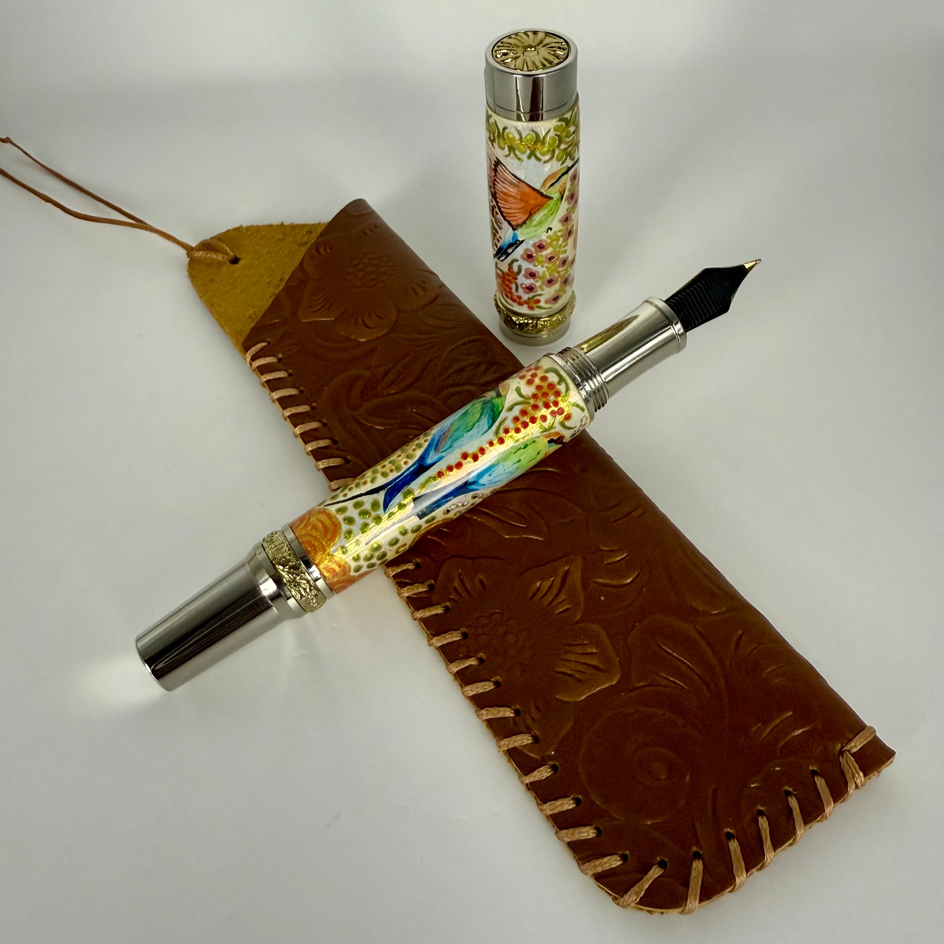 RH Aboriginal Hand painted Art Fountain Pens