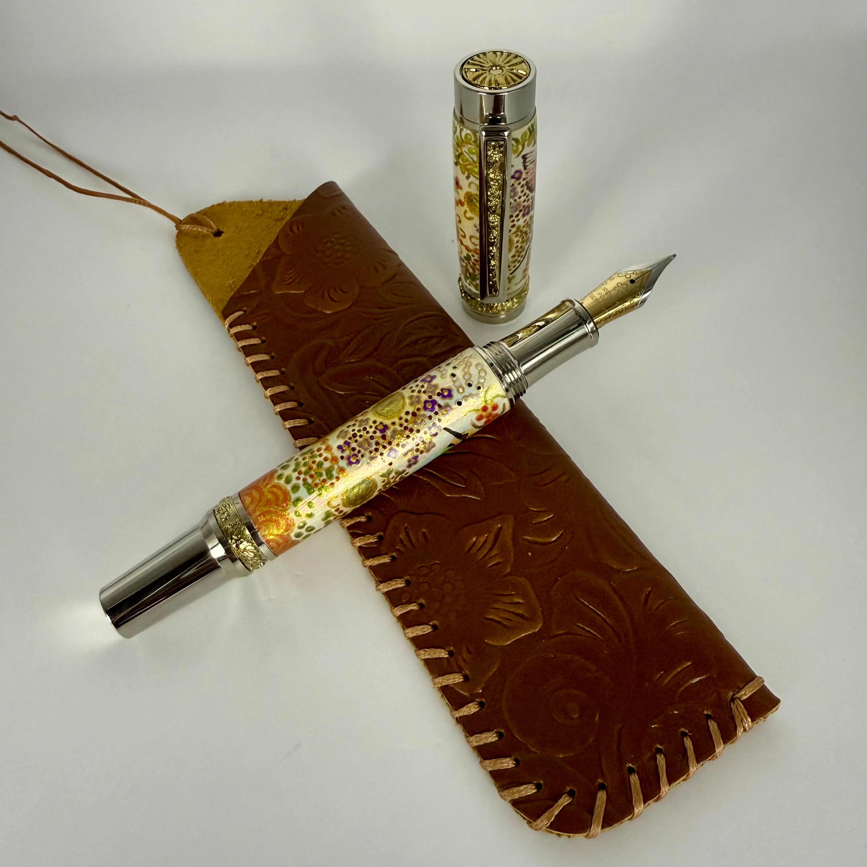 RH Aboriginal Hand painted Art Fountain Pens