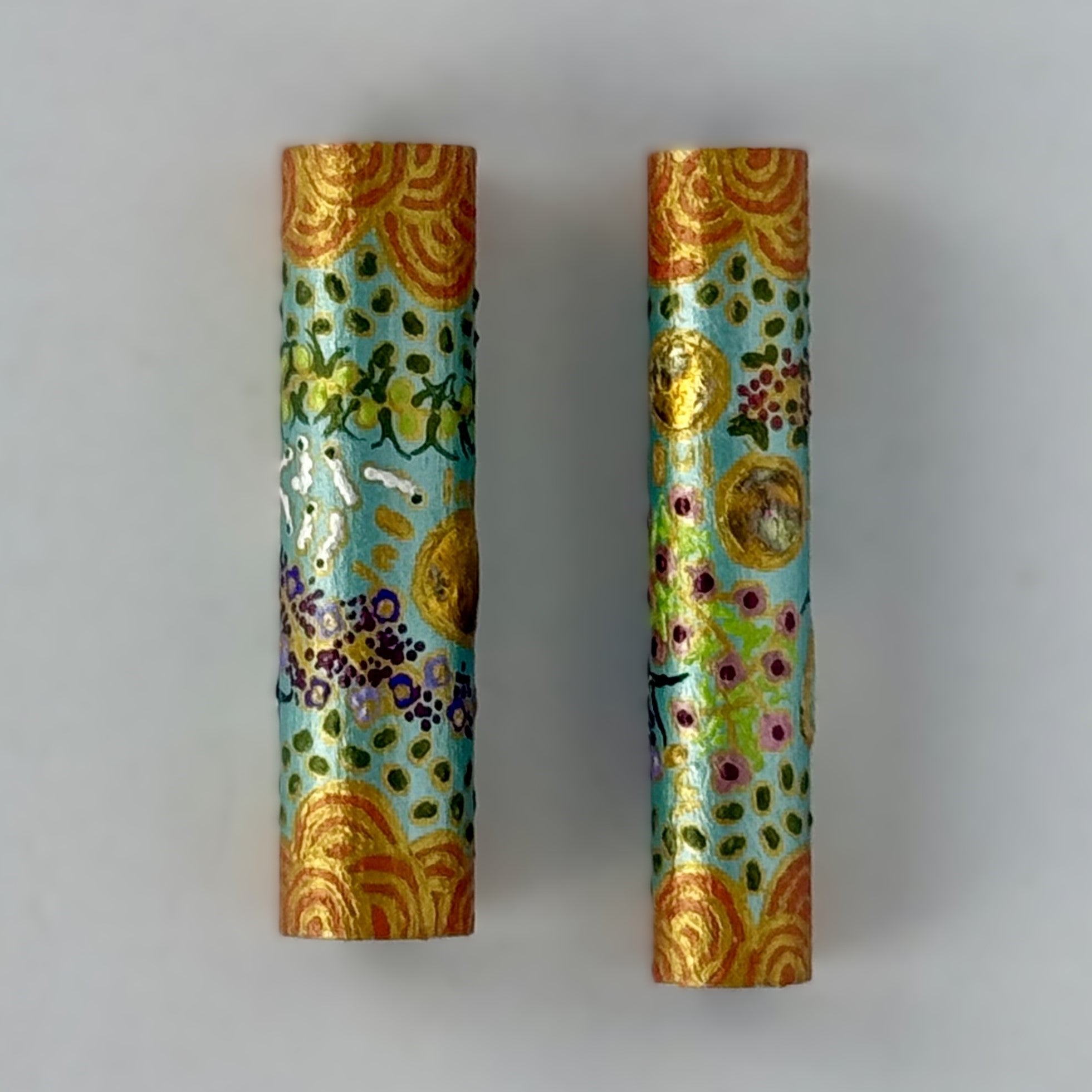 Jr Statesman II Postable Rollerball Pen with Hand painted Aboriginal Art