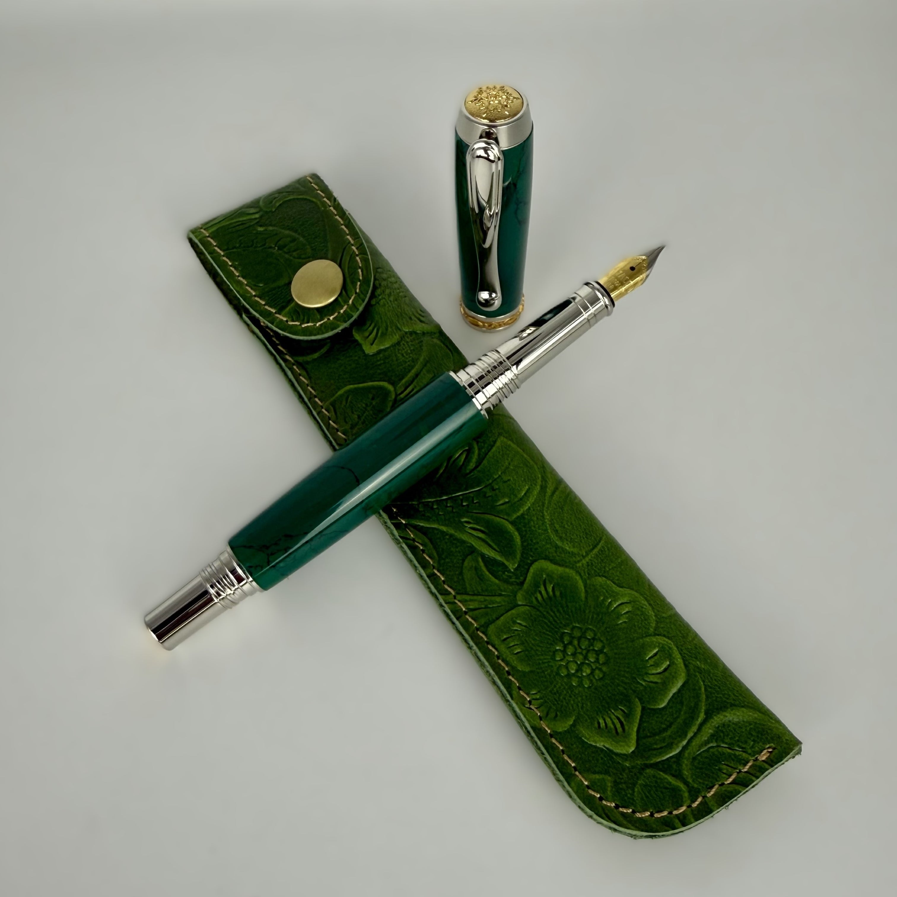 Jr Statesman II Fountain Postable True Stone Pen