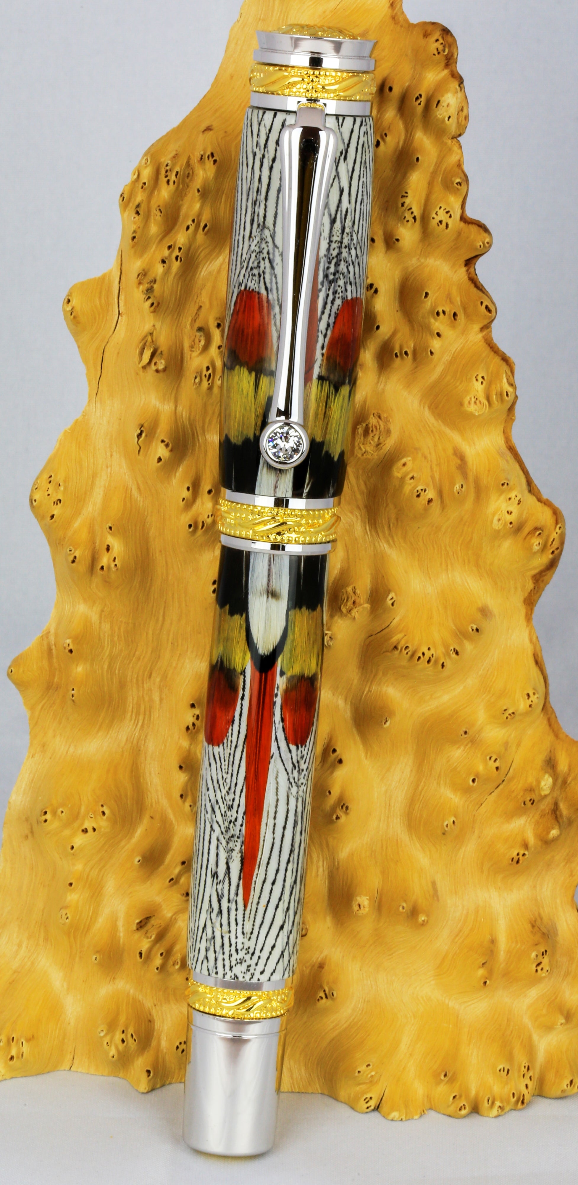 Limited Edition Majestic Fountain Fantastic Feathers Pens