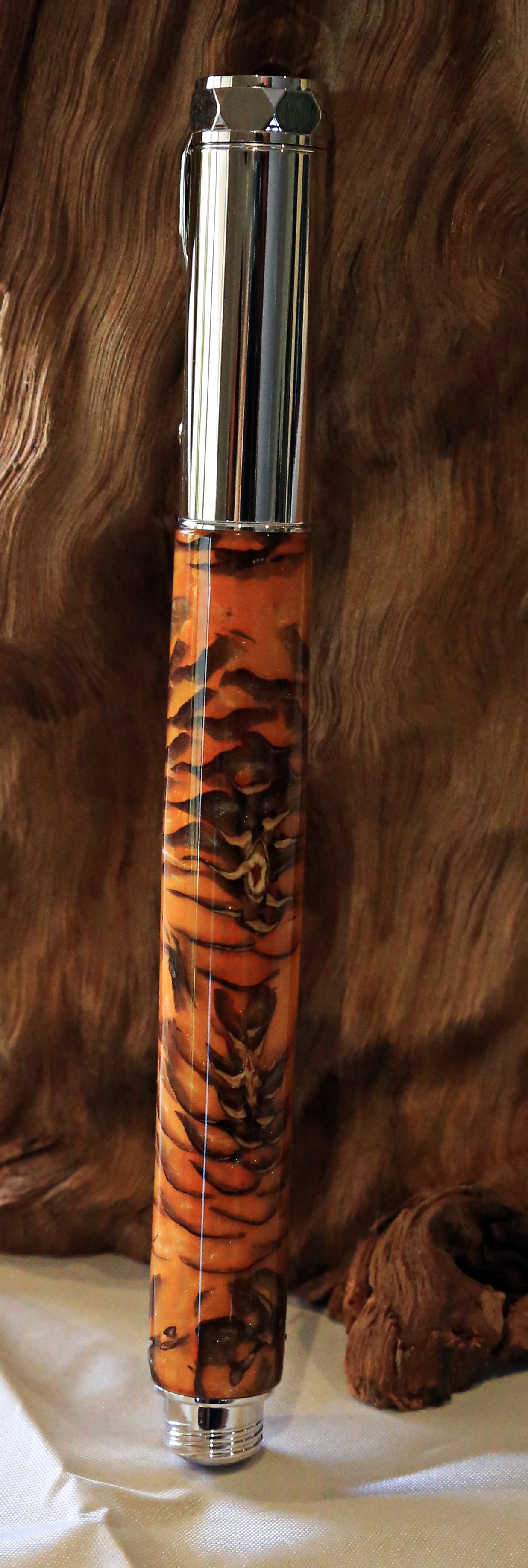 Com Rollerball Postable Mini Pine cone Pens