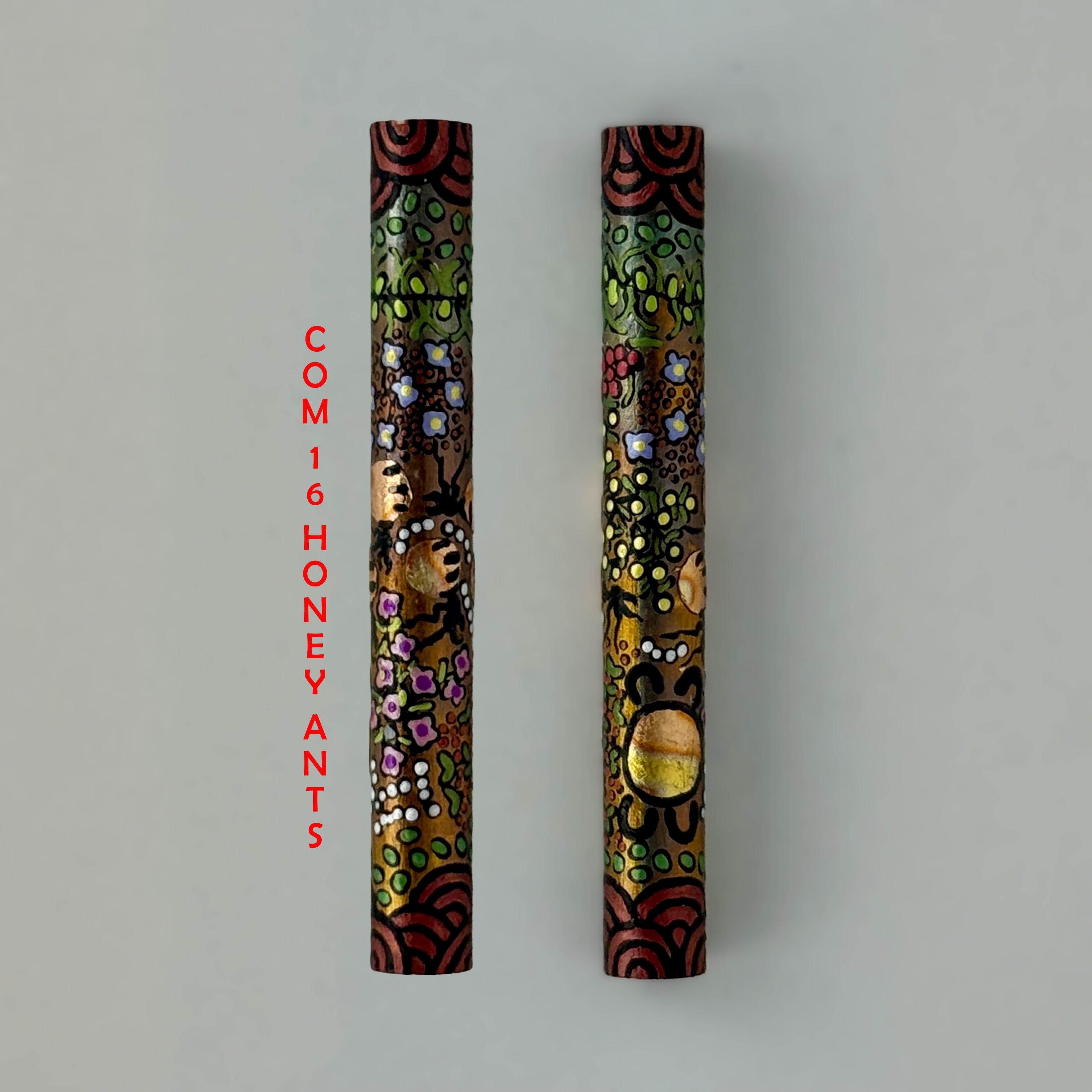 Com Rollerball Postable Aboriginal Art Pens