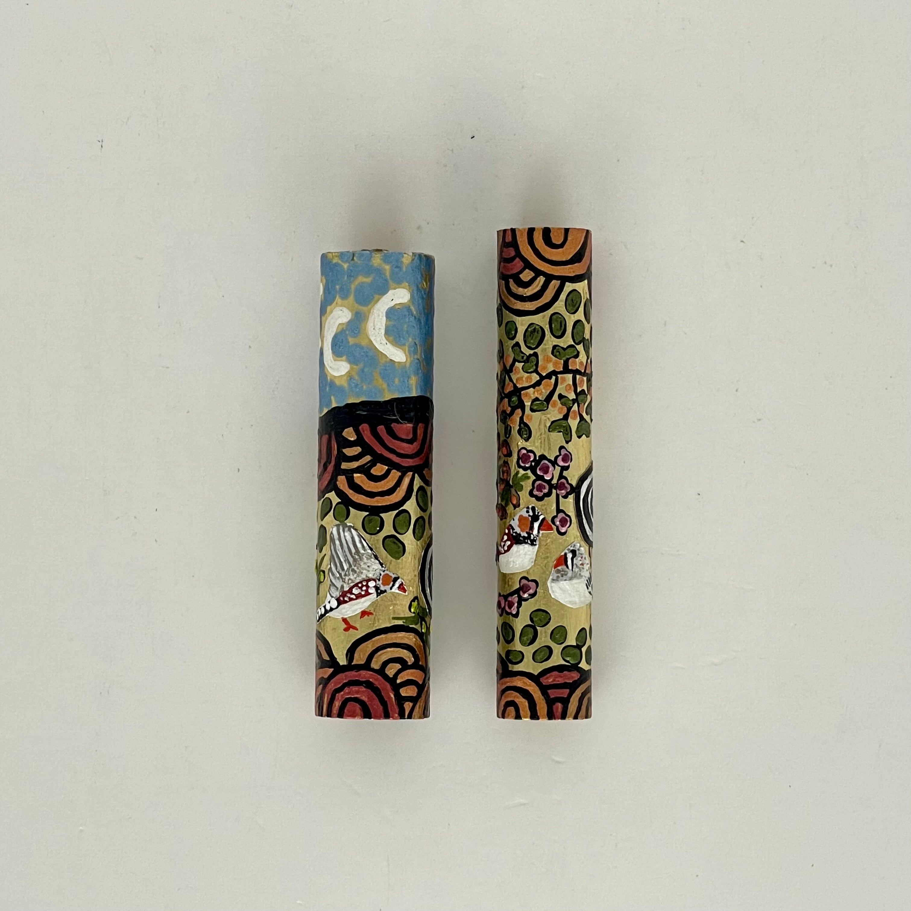 Jr Statesman II Postable Rollerball Pen with Hand painted Aboriginal Art