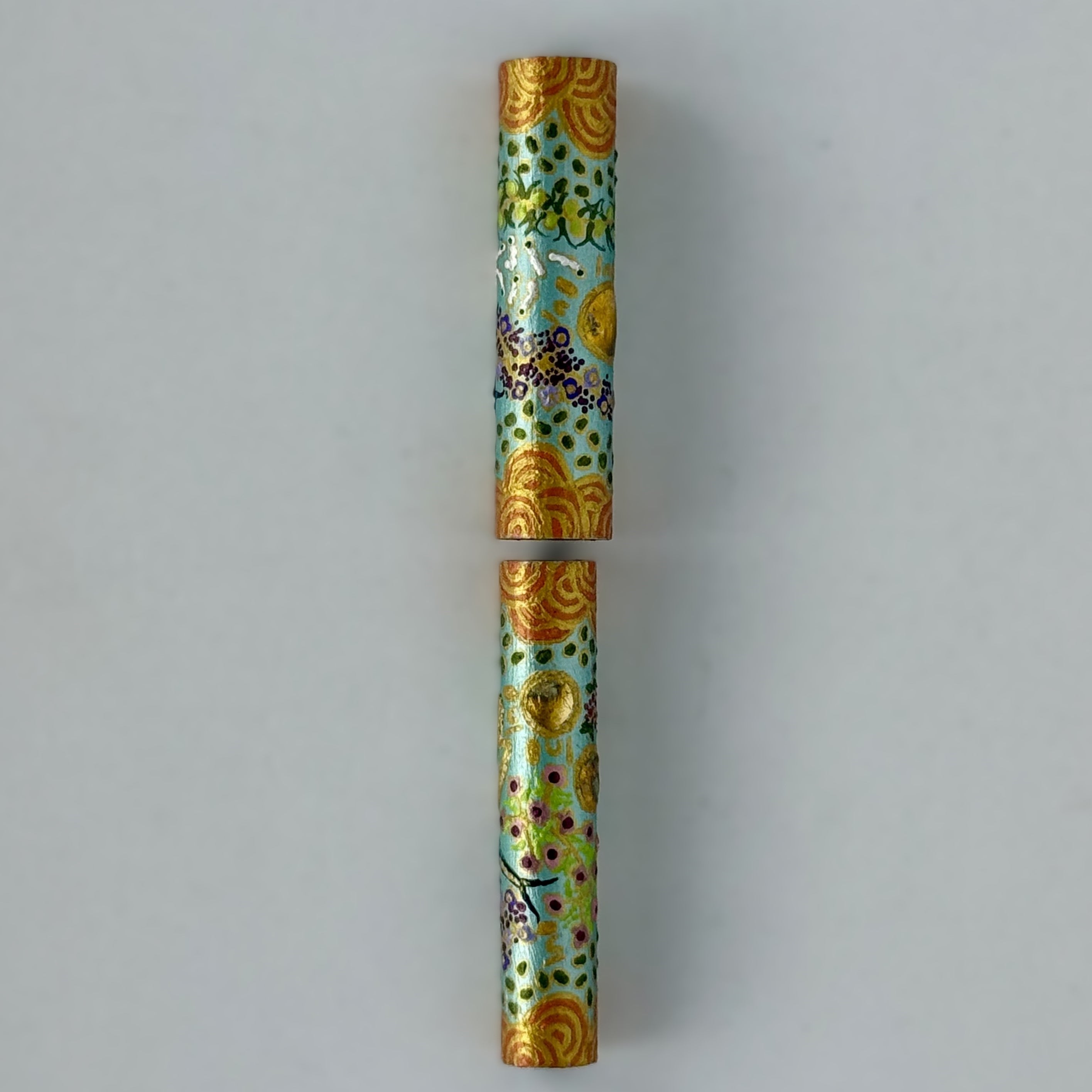 Jr Statesman II Postable Rollerball Pen with Hand painted Aboriginal Art