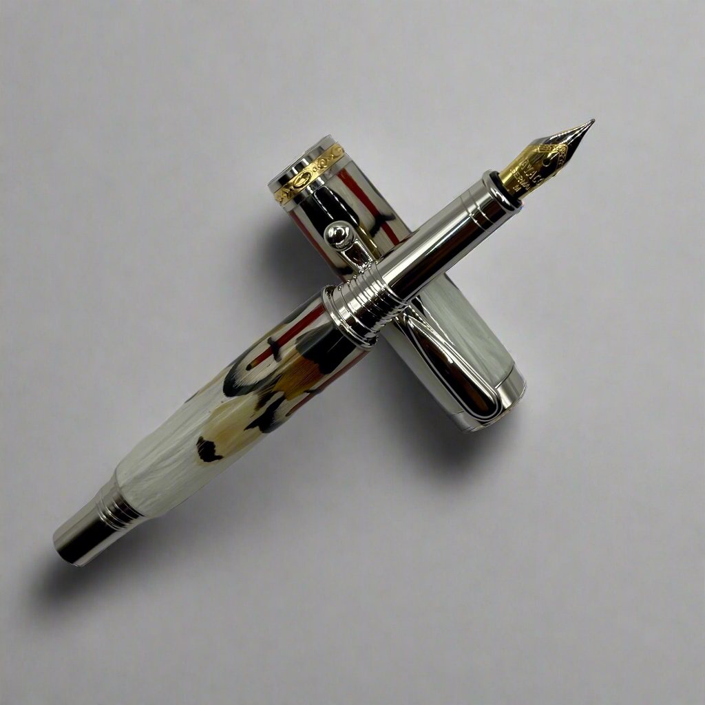 Limited Edition Jr Statesman II Fountain Fantastic Feathers Pens