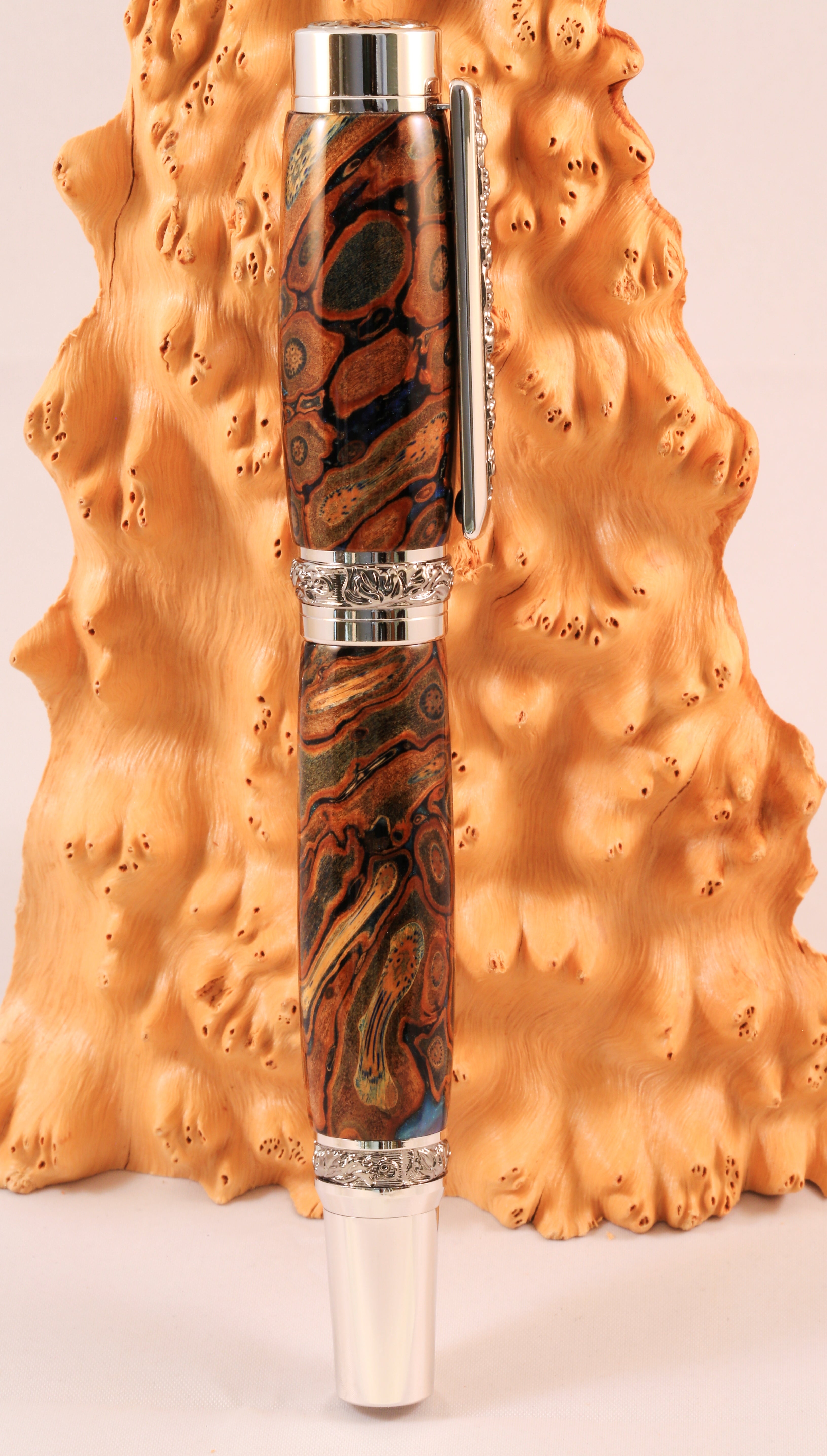 RH Palm Root Rollerball Pens