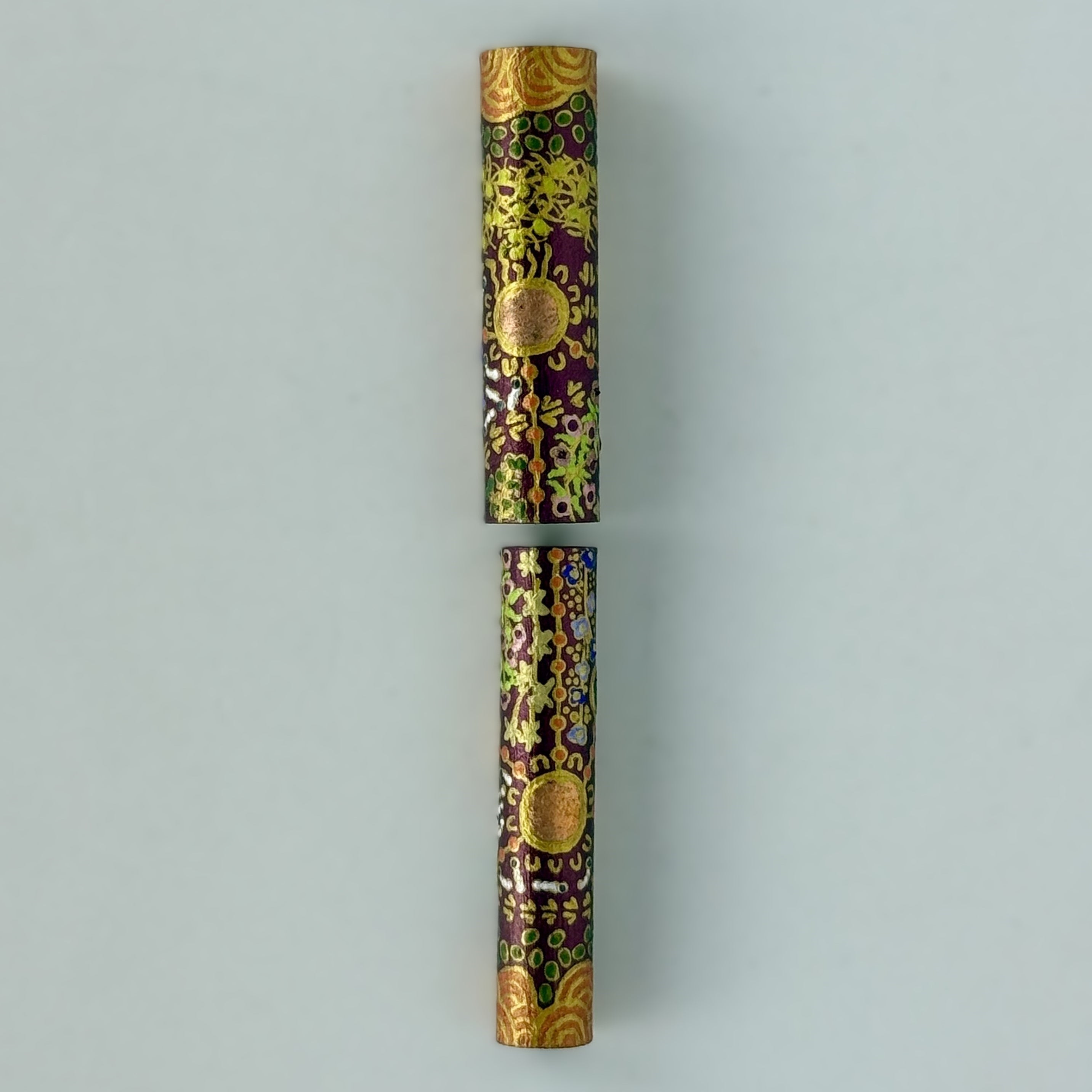 Jr Statesman II Postable Rollerball Pen with Hand painted Aboriginal Art